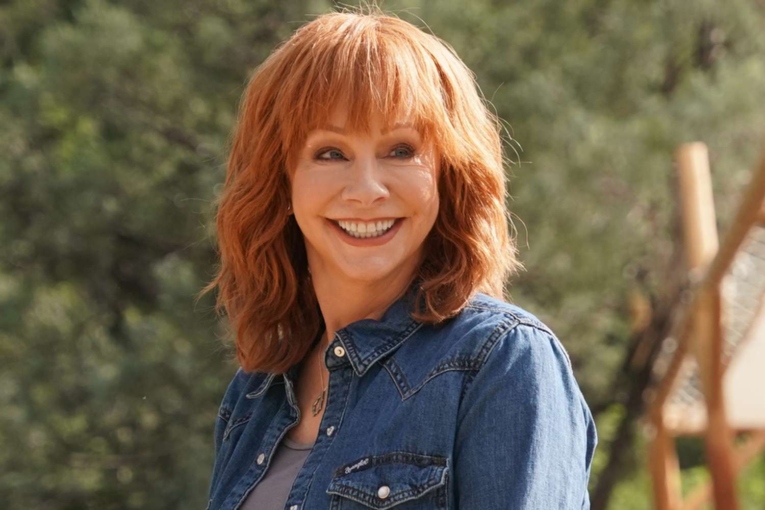 Reba McEntire gets the corn maze treatment, like the queen she is