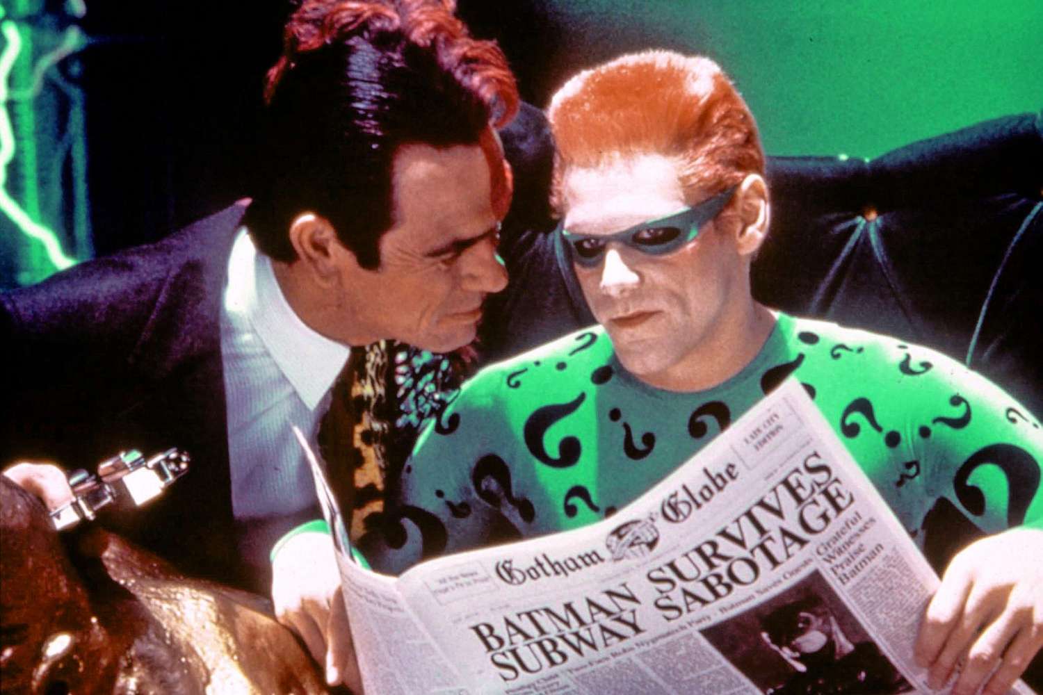 Jim Carrey recounts Tommy Lee Jones 'Batman Forever' clashes 