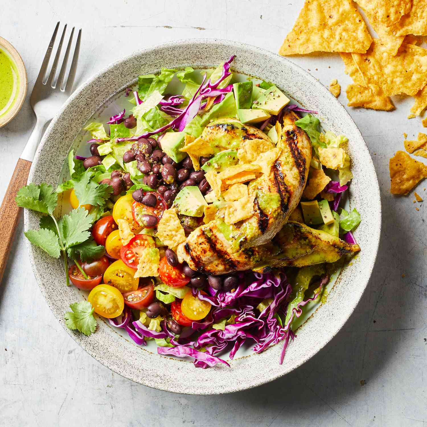 Grilled Tequila-Lime Chicken Salad