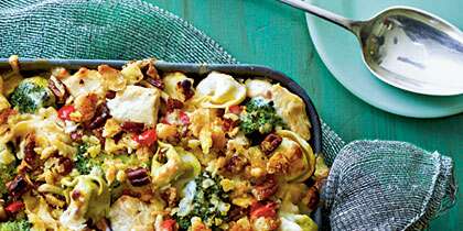 Pasta-Chicken-Broccoli Bake Recipe | MyRecipes