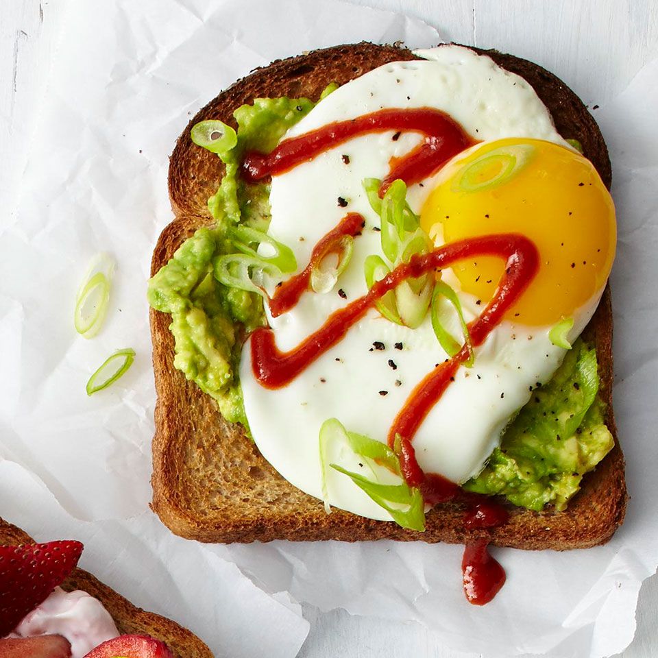 Avocado-Egg Toast Recipe | EatingWell