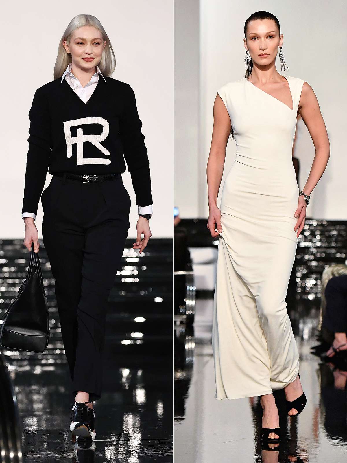 Gigi and Bella Hadid Walk Ralph Lauren Runway at Designer’s Star-Studded Fashion Show in N.Y.C.
