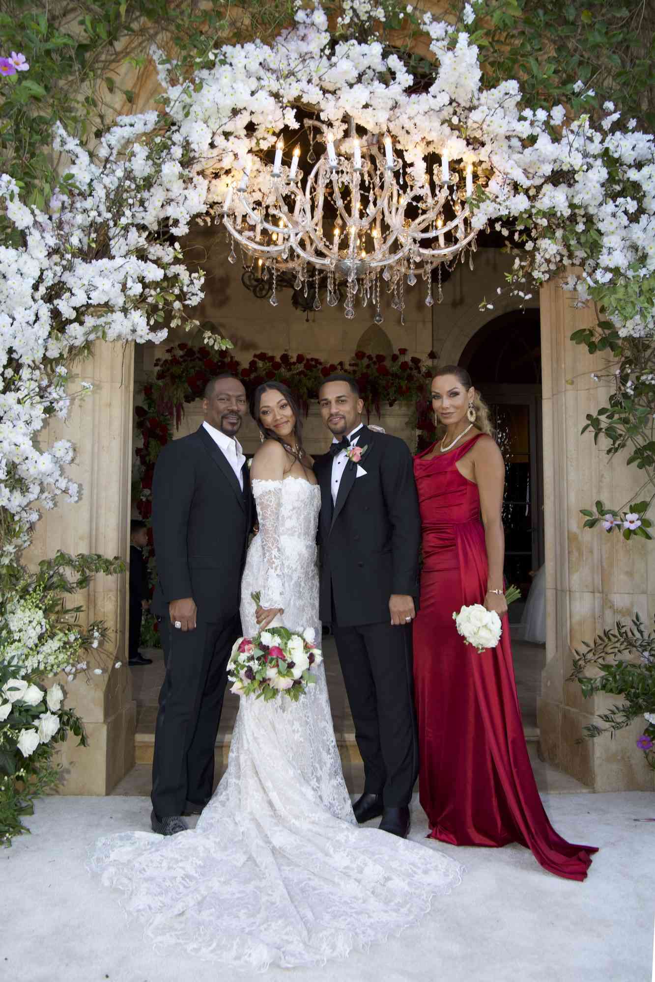 Eddie Murphy’s Daughter Bria Marries Fiancé Michael Xavier in Romantic Beverly Hills Ceremony