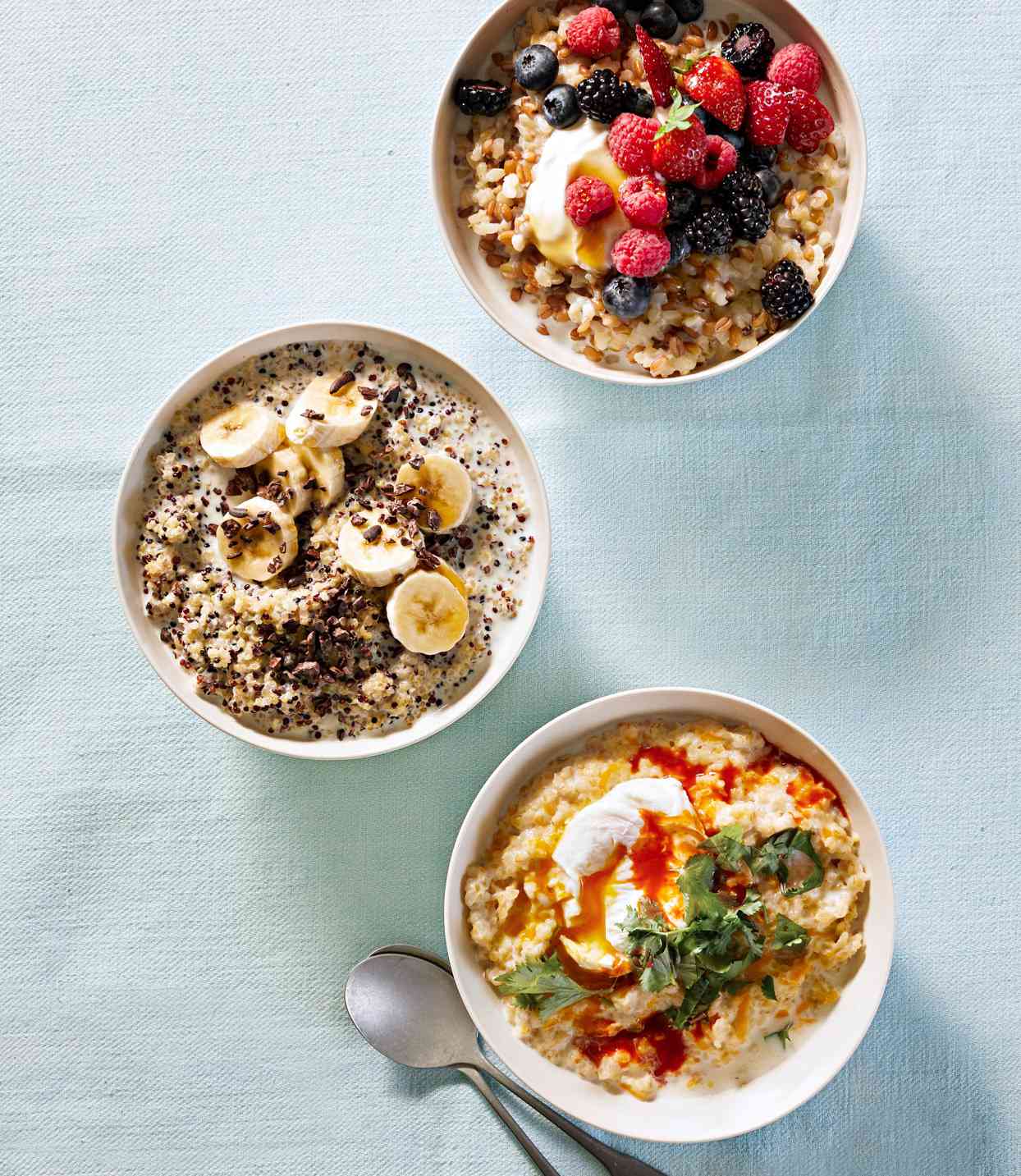 How to Make Quick Grain Bowls for Breakfast | Martha Stewart