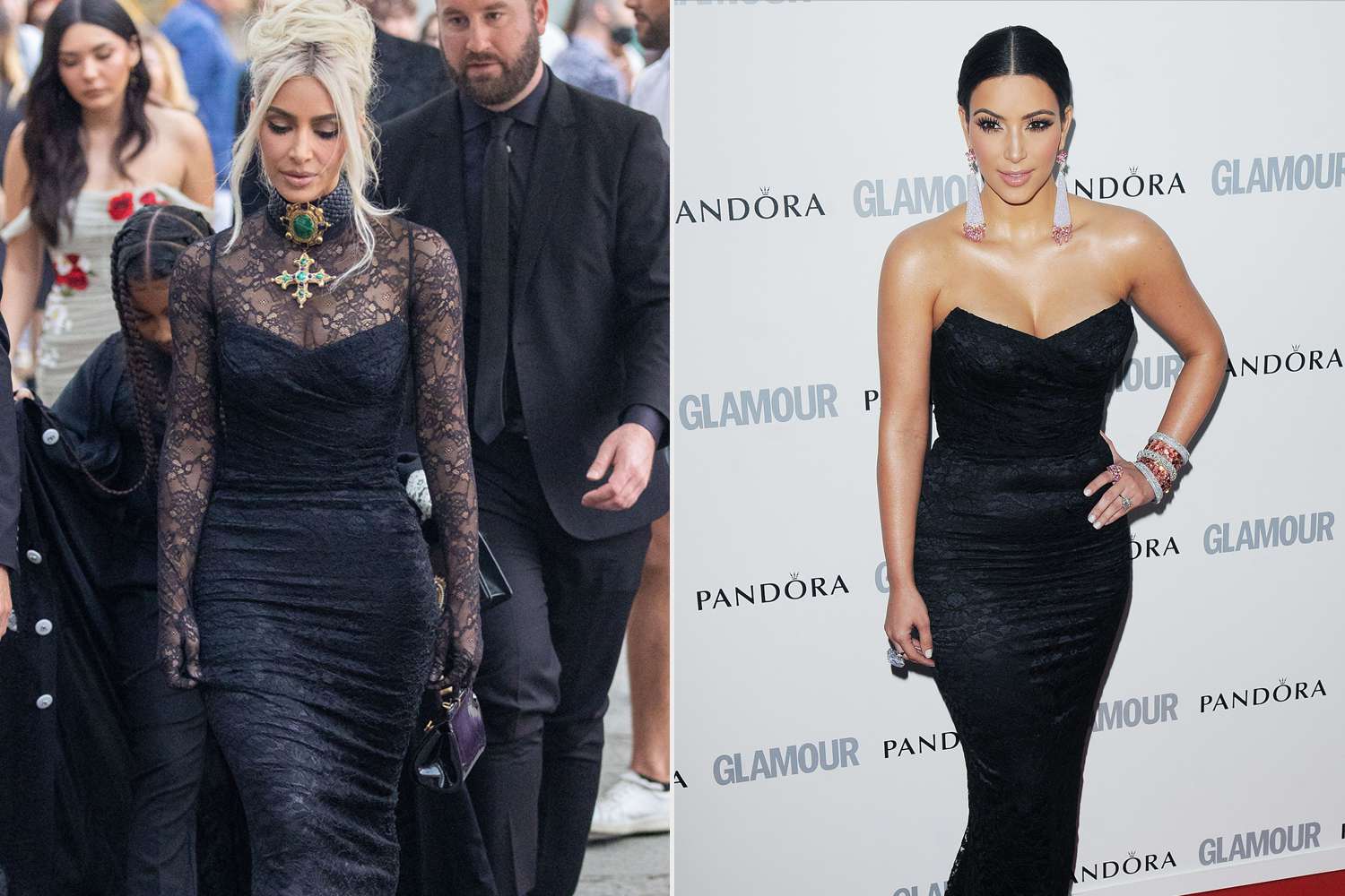 Kim Kardashian’s Look for Kourtney and Travis Barker’s Wedding Was a Rewear from 2011