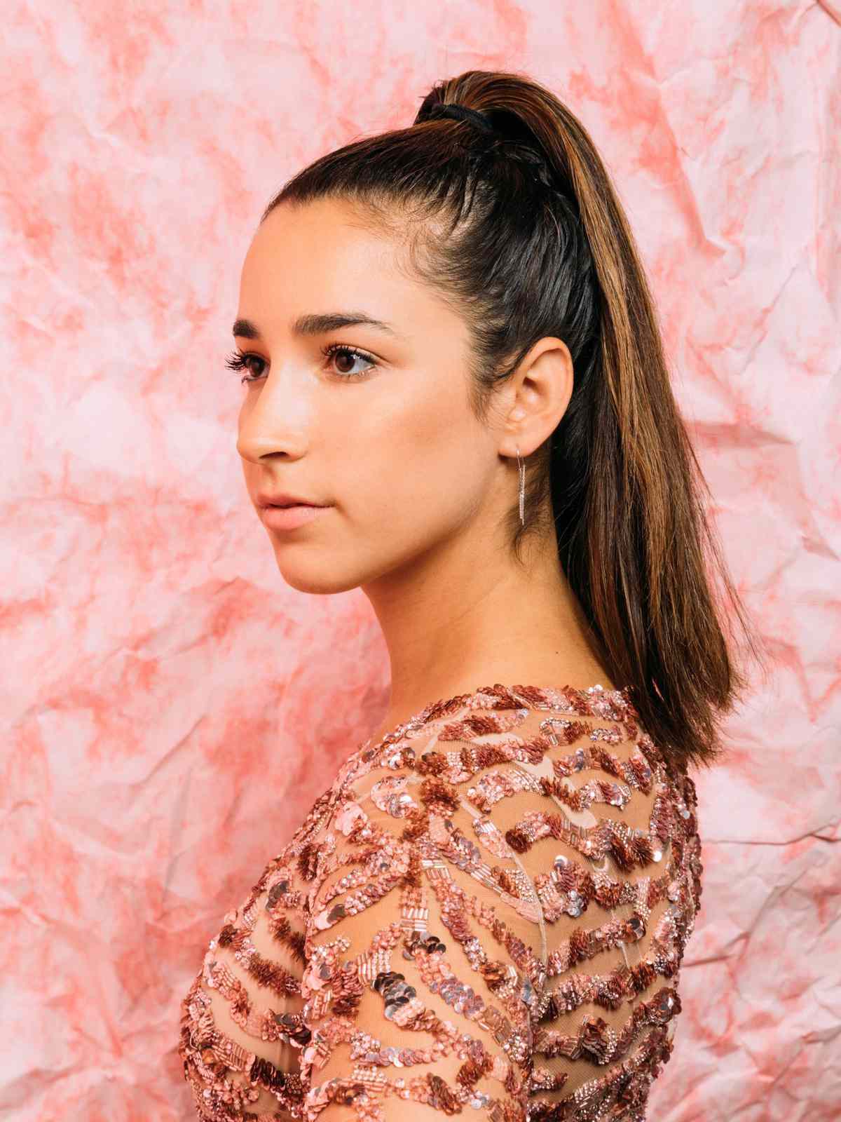 The aly raisman posed illustrated for nude sports Aly Raisman