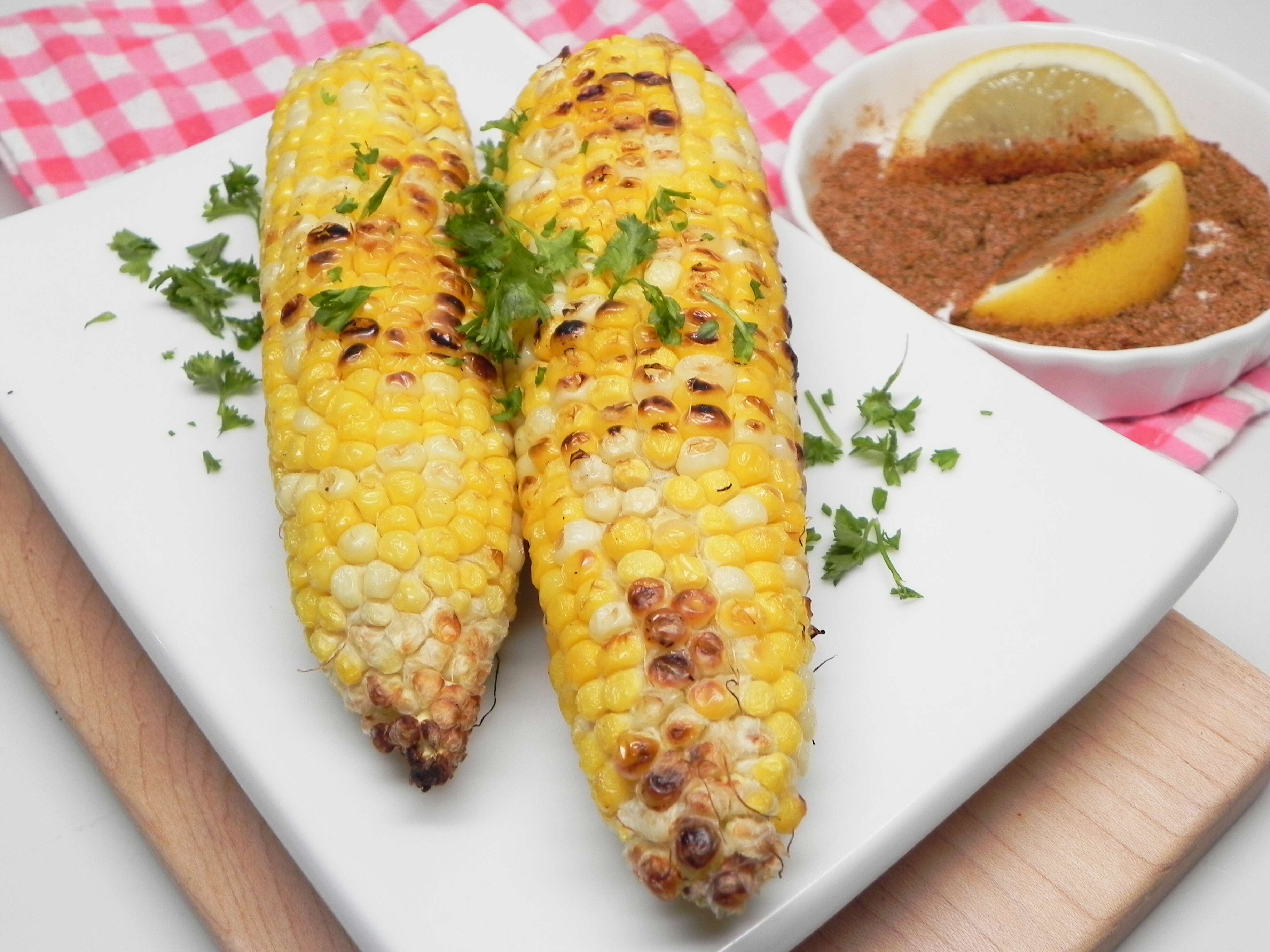 Grilled Spiced Corn