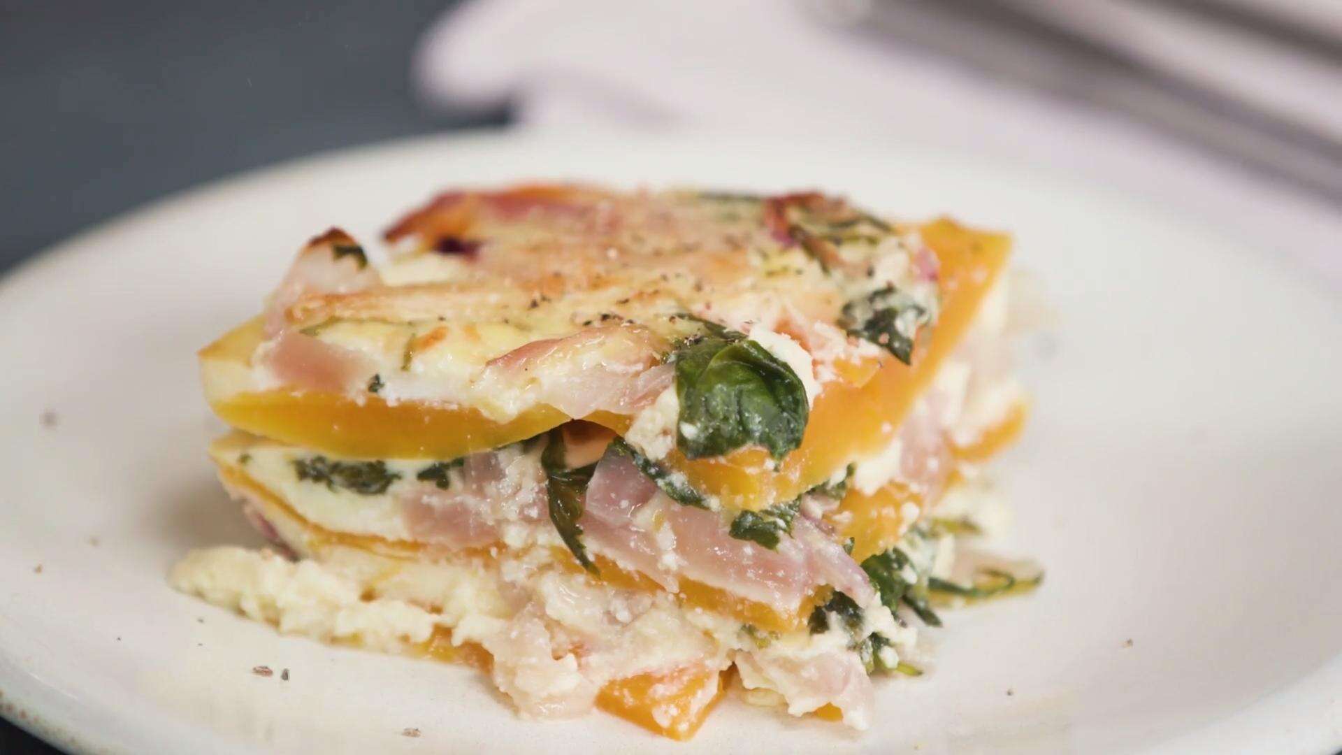 How to Make Low-Carb Butternut Squash Lasagna
