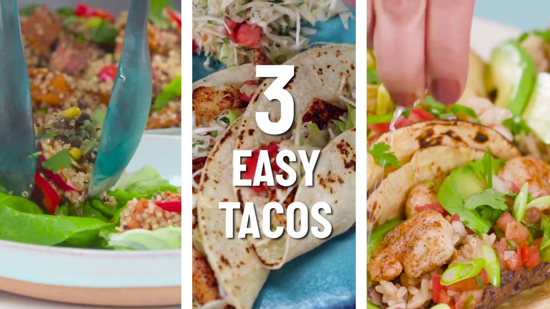 How to Make 3 Easy Taco Recipes | Cooking Light