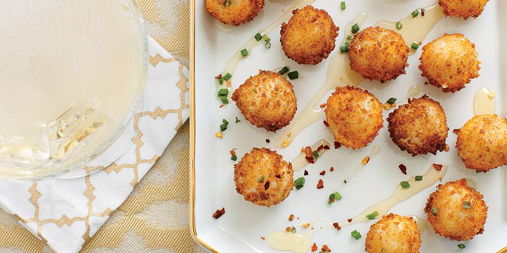 Goat Cheese Poppers with Honey Recipe