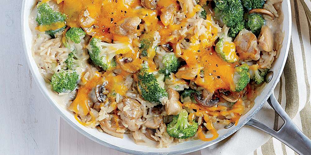 Chicken, Broccoli, and Brown Rice Casserole Recipe | MyRecipes