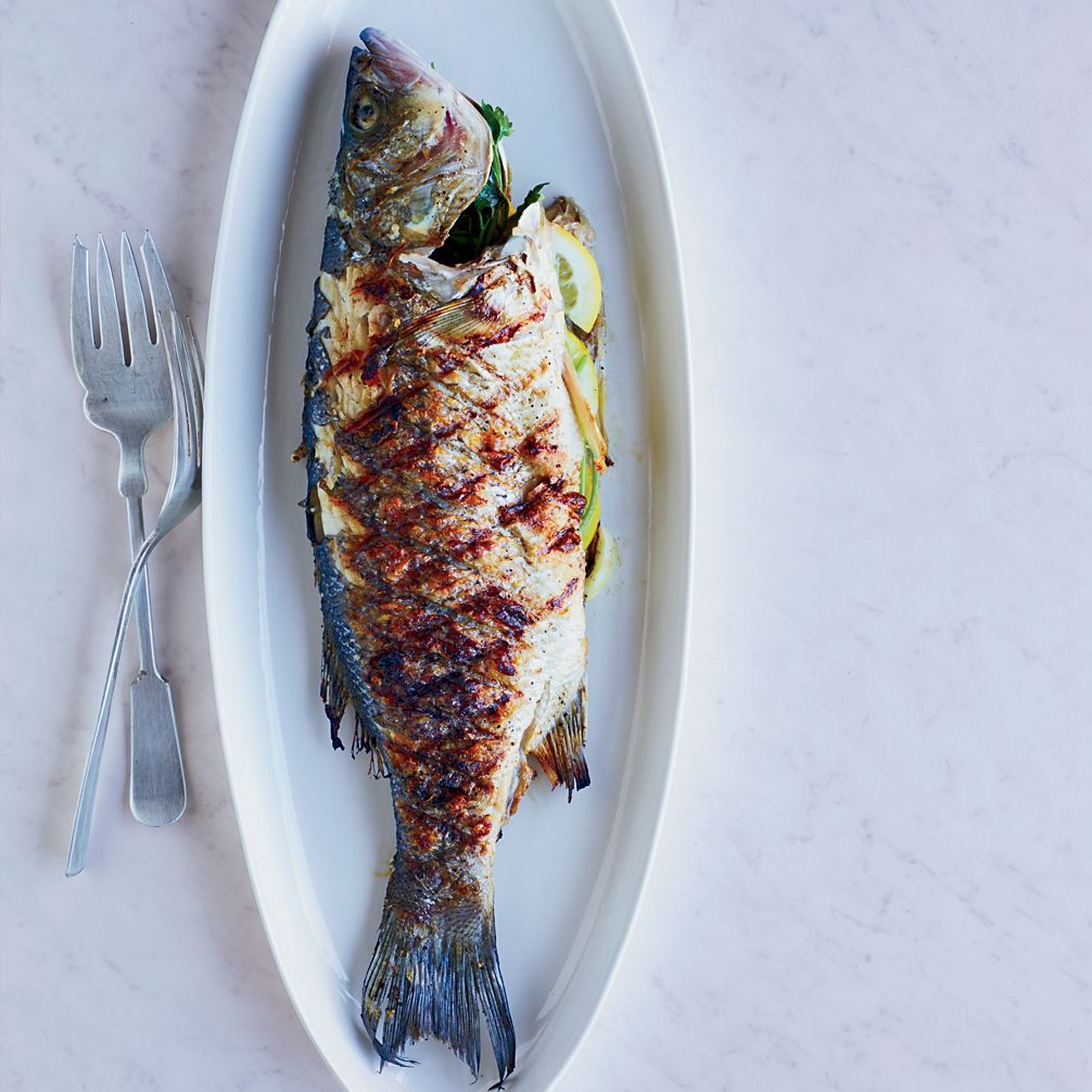 Grilled Whole Fish Recipe  - Dave Pasternack | Food & Wine