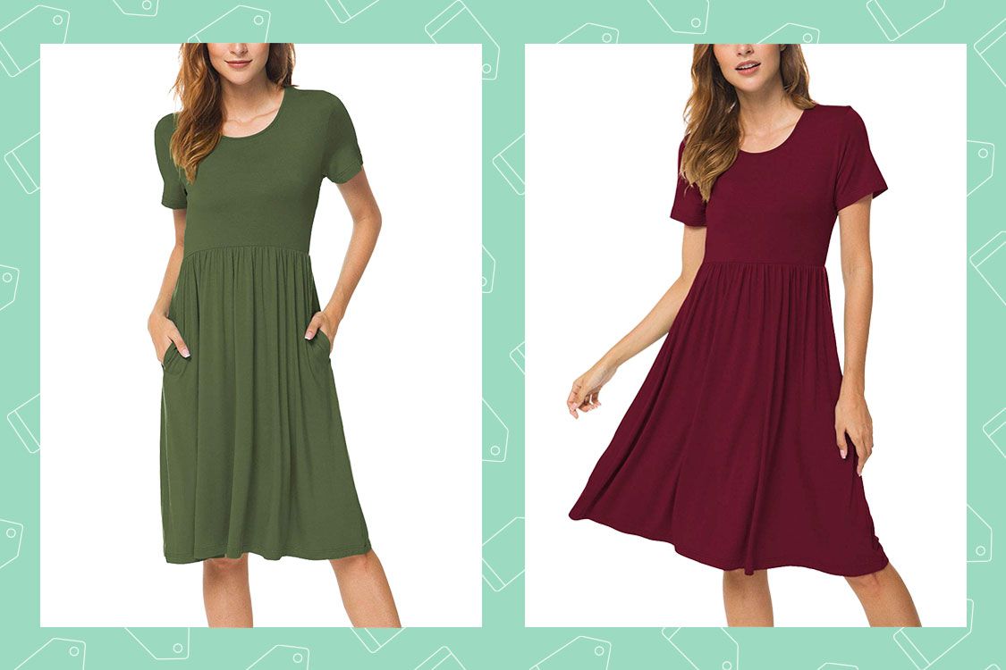 The Breezy Empire Waist Dress with Pockets That Shoppers Keep Adding to Their Carts Is on Sale for 