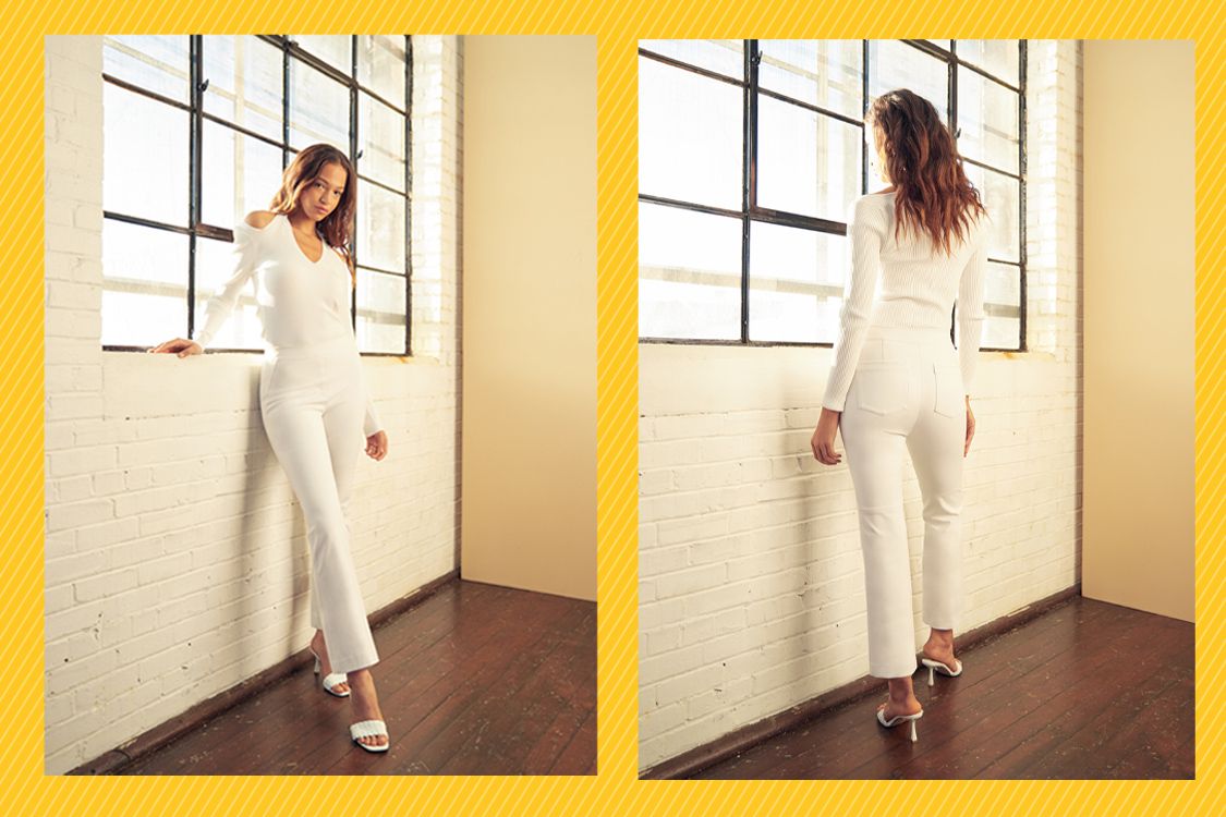 Spanx Took 7 Years to Create These Game-Changing White Pants You Can't See Through