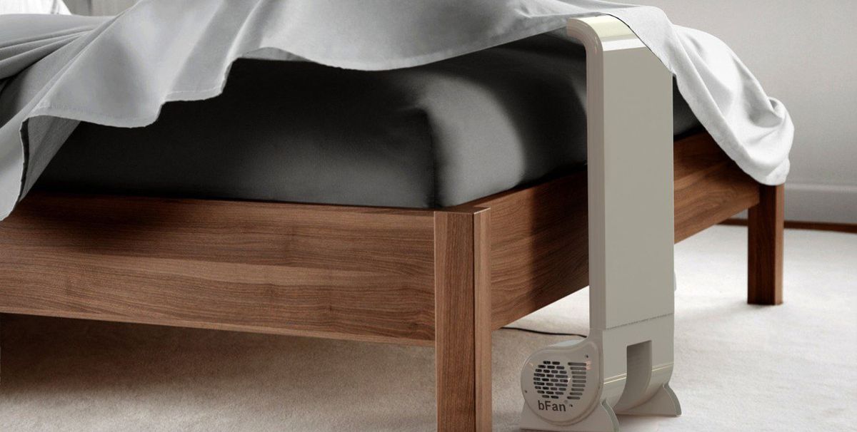 Hot Sleeper This Mattress Cooling Bed Fan Brings The Breeze Straight To Your Sheets Southern Living