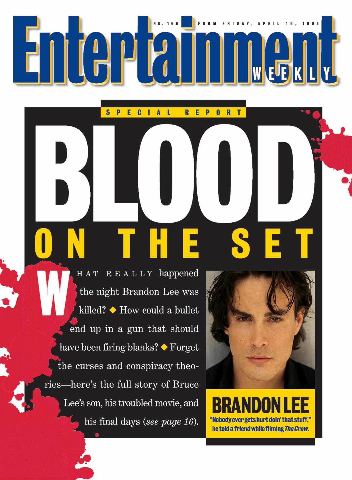 The brief life and unnecessary death of Brandon Lee 
