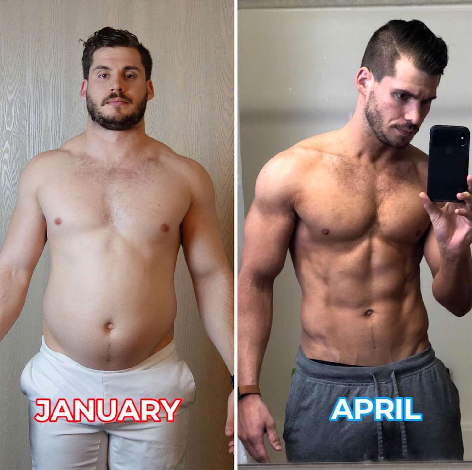 Man Documents His Weight Loss Journey from 202 Lbs. to 160 ...
