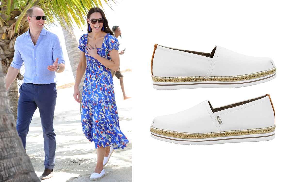 Kate Middleton Simply Wore Espadrille Flats and We Positioned a Lookalike