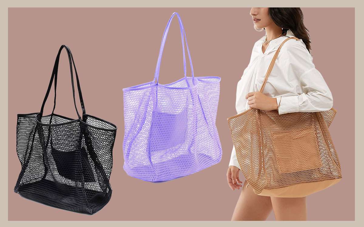 Amazon Shoppers Love This $20 Mesh Beach Bag