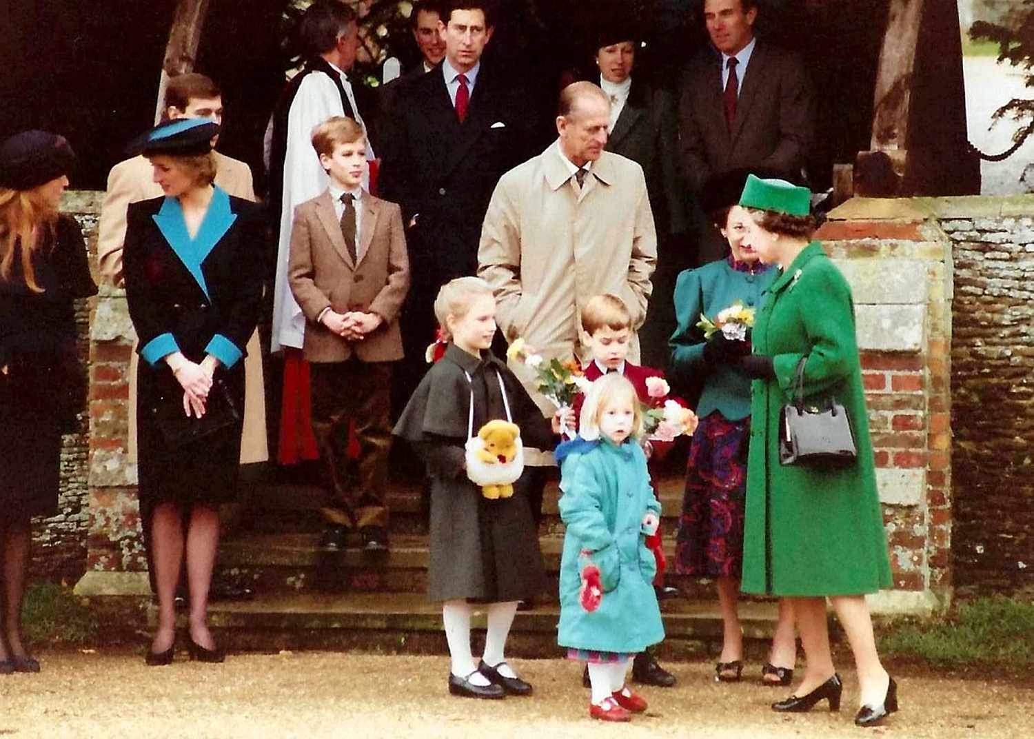 Never-Before-Seen Photos of the Royal Family in the '80s Resurface as the Queen Returns to Sandringham