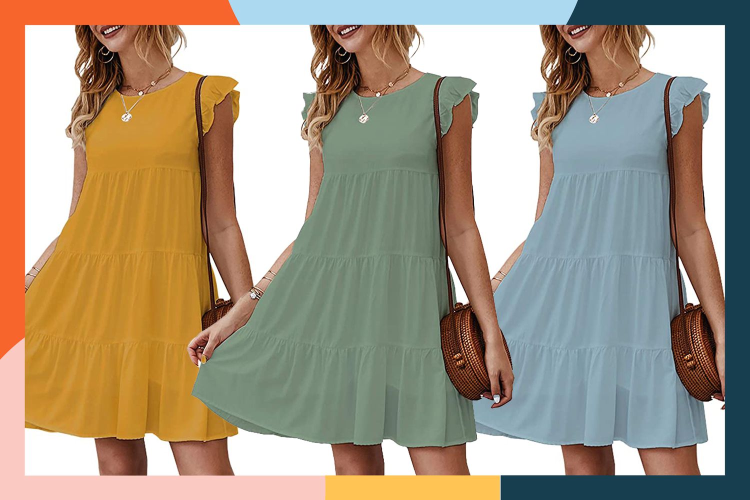 Shoppers Say This Airy Babydoll Dress Is 'Very Flattering,' and It's Trending on Amazon Right Now