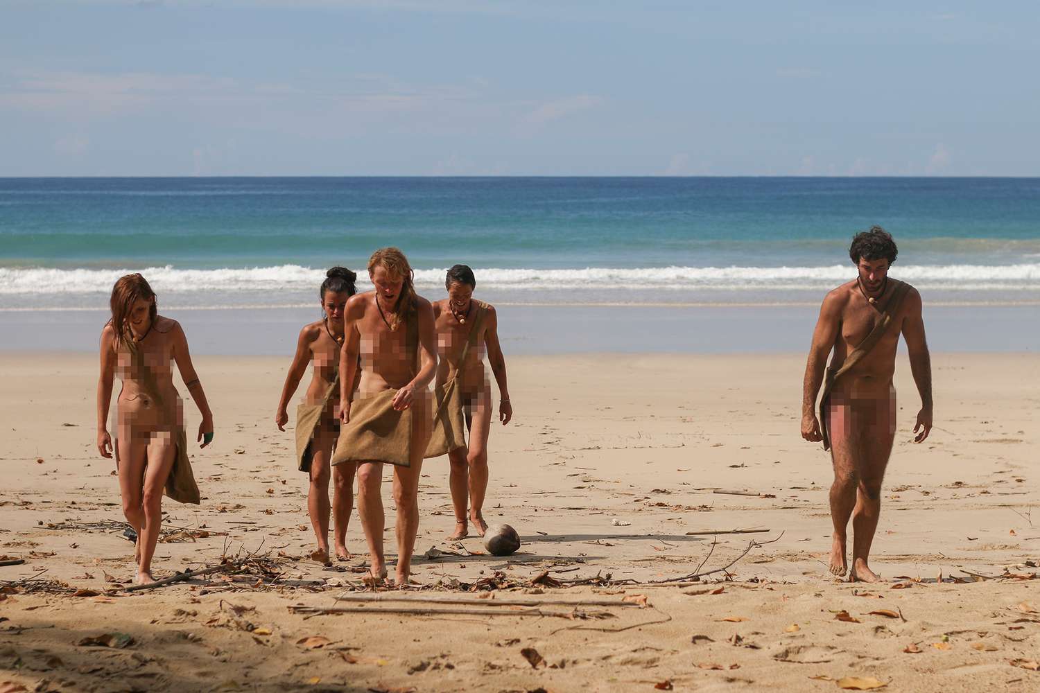 Frauen Only Naked Strandes