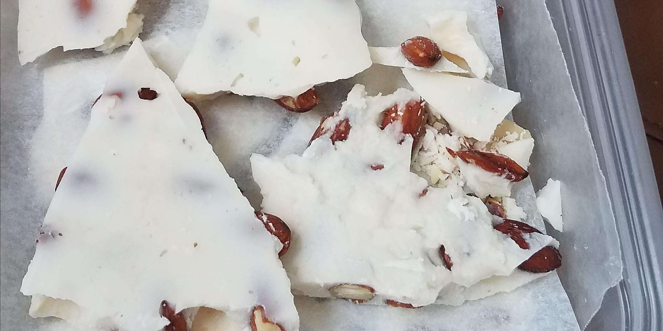 The Best White Chocolate Almond Bark Recipe | Allrecipes