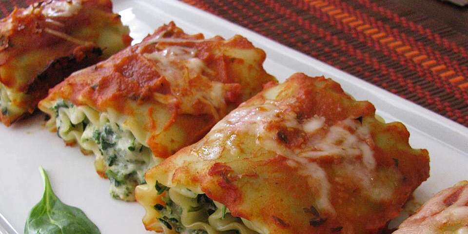 Spinach Lasagna Rolls | Allrecipes