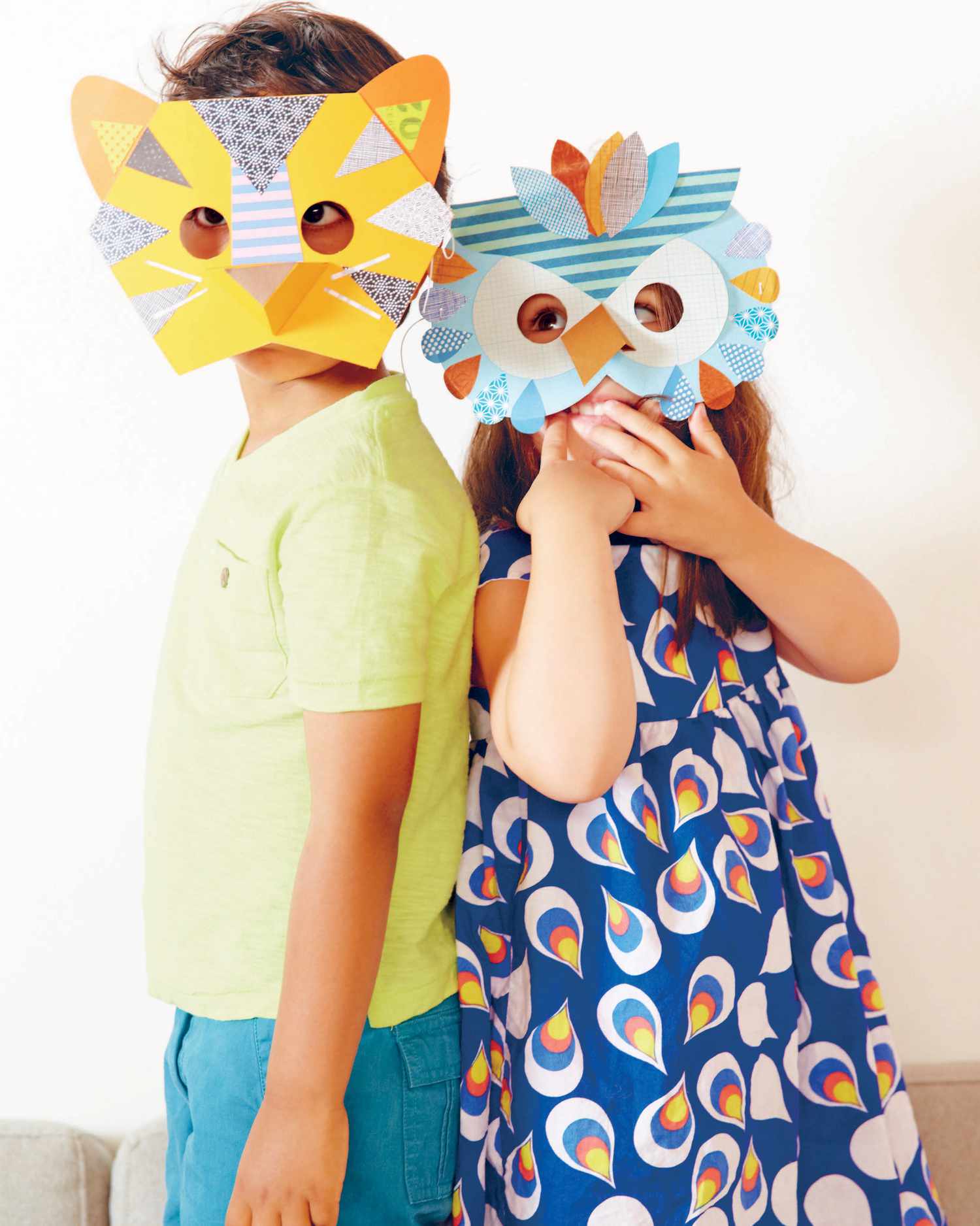How to Make Paper Animal Masks for Kids | Martha Stewart