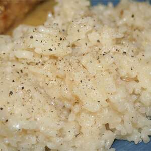 Parmesan-Black Pepper Arborio Rice Pilaf