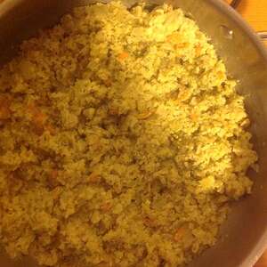 Rice Pilaf with Scrambled Eggs