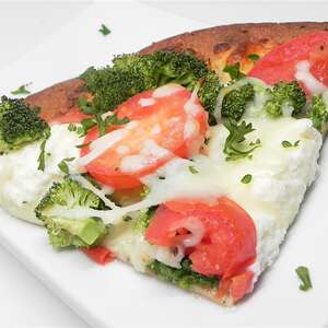 White Pizza with Broccoli