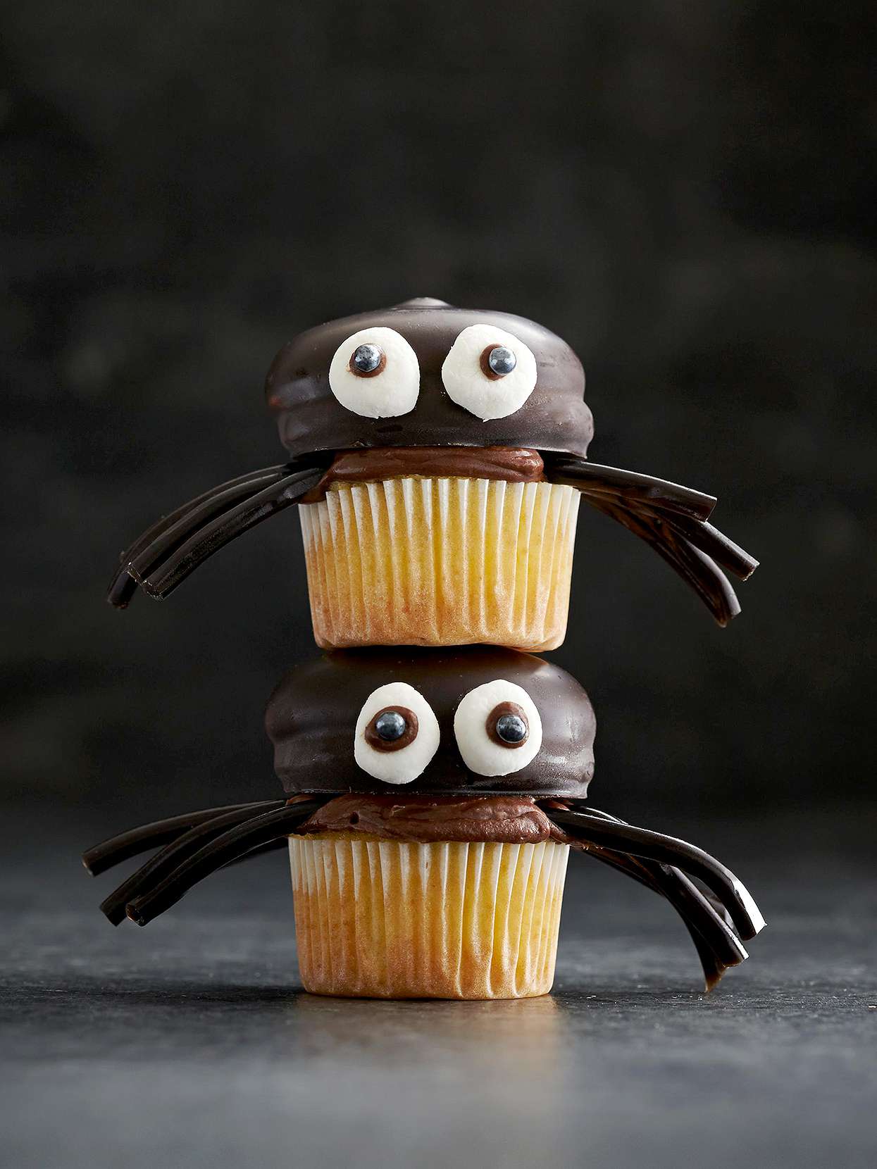 Chocolate Spidey Cupcakes