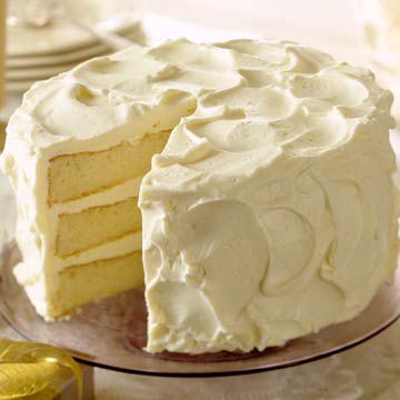 White Three-Layer Butter Cake