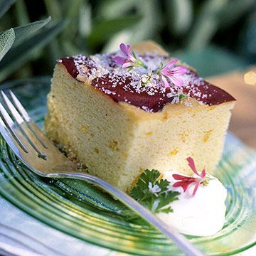 Scented Geranium Cake