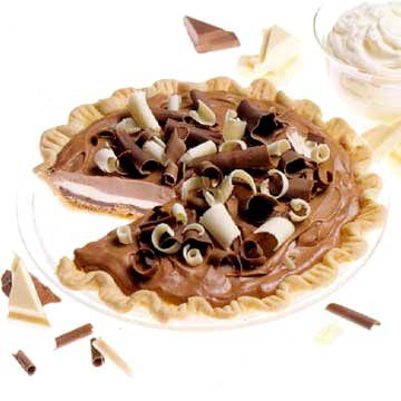 Chocolate Strata Pie