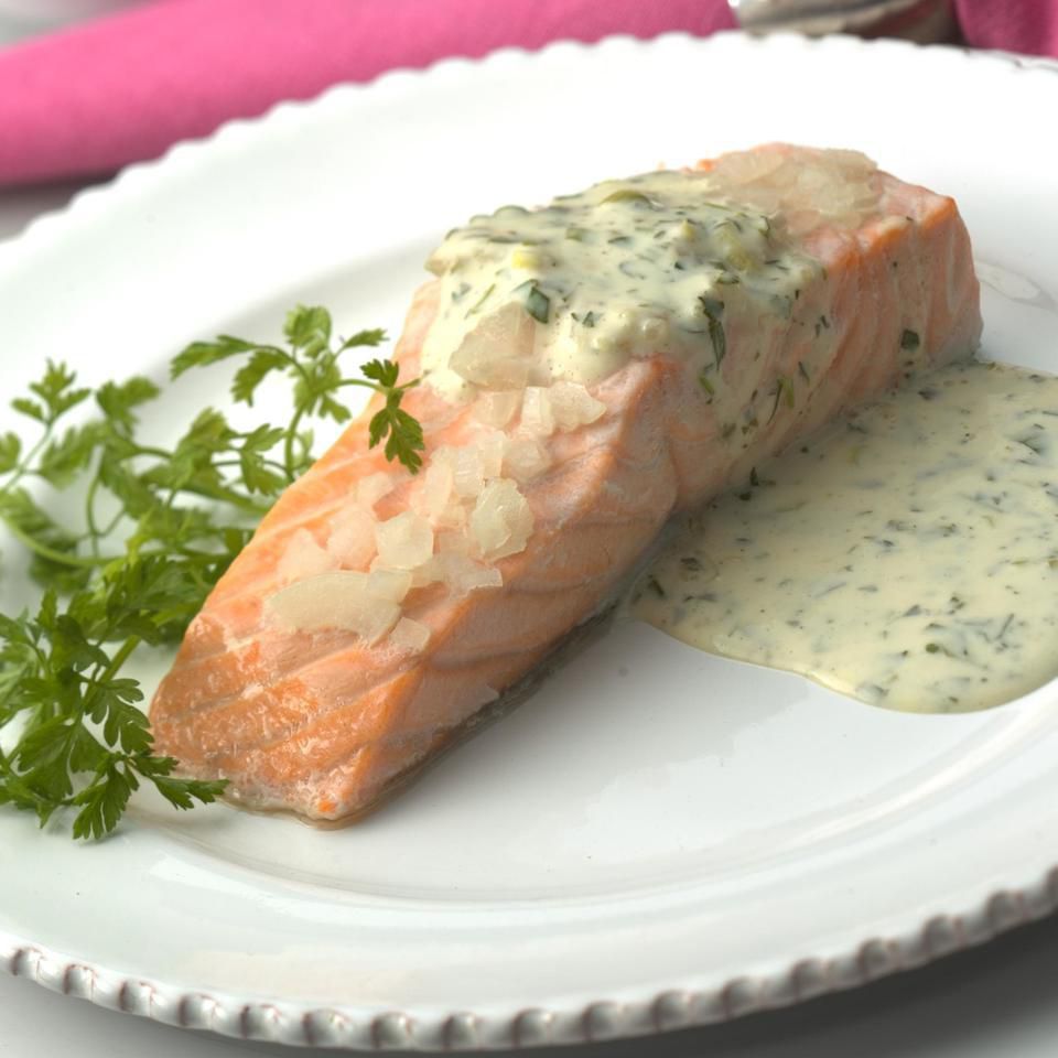 Oven-Poached Salmon Fillets