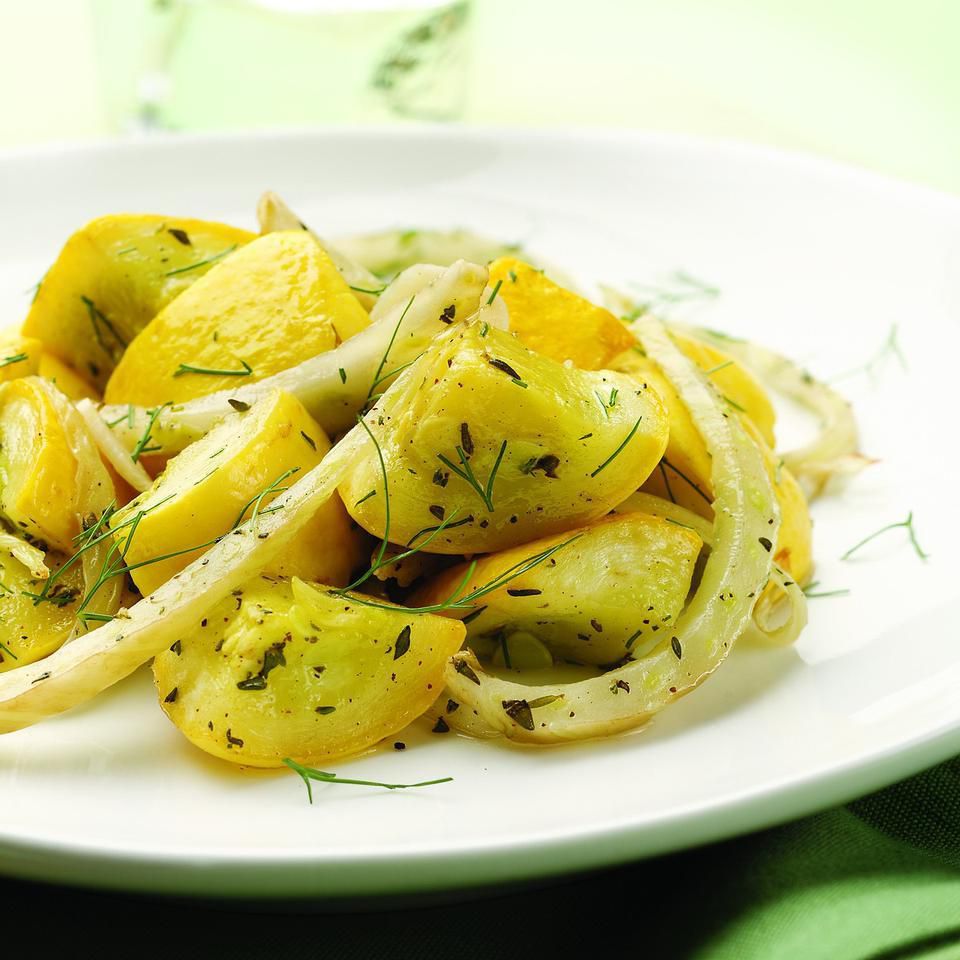 Roasted Squash & Fennel with Thyme