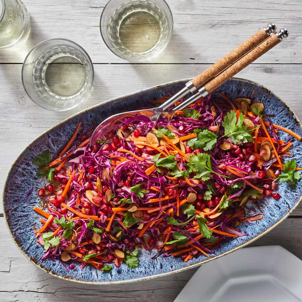 Red Cabbage & Pomegranate Salad