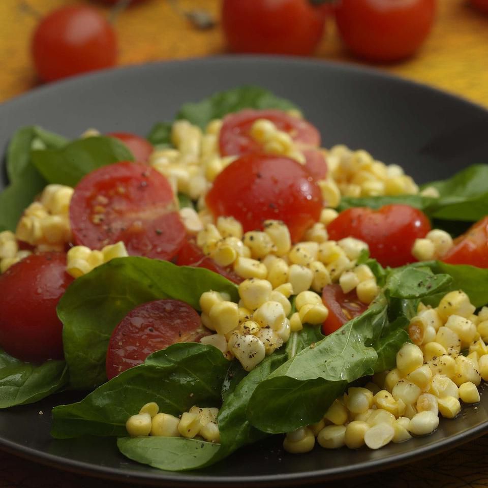 Corn, Arugula & Tomato Salad