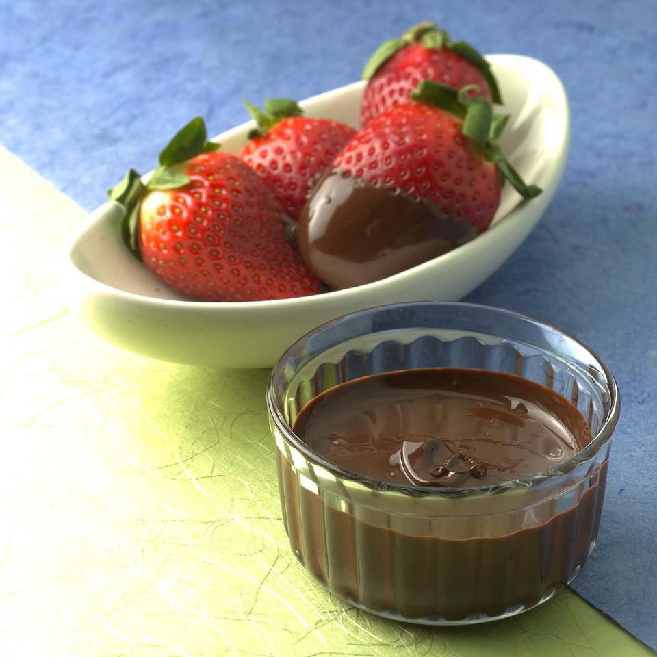 Strawberries Dipped in Chocolate