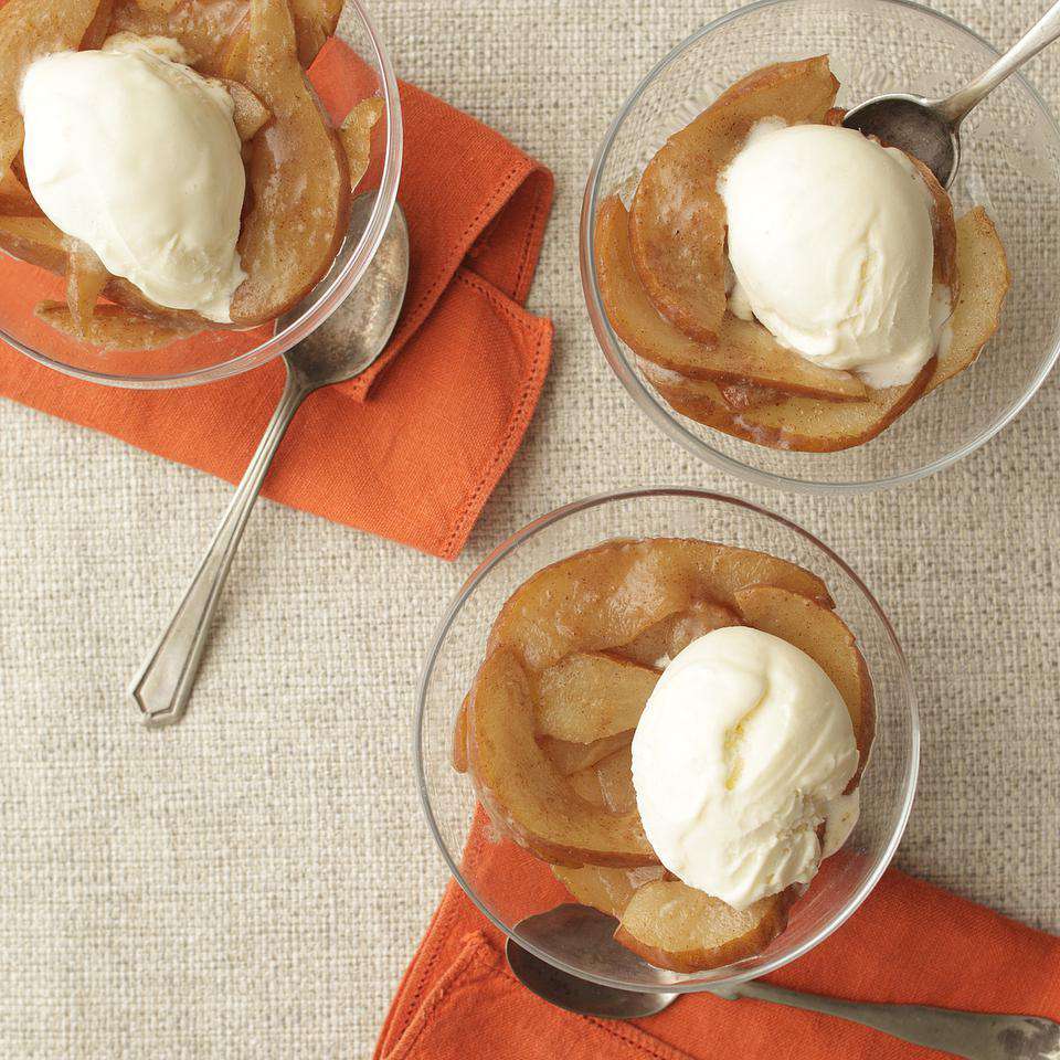 Caramelized Spiced Pears