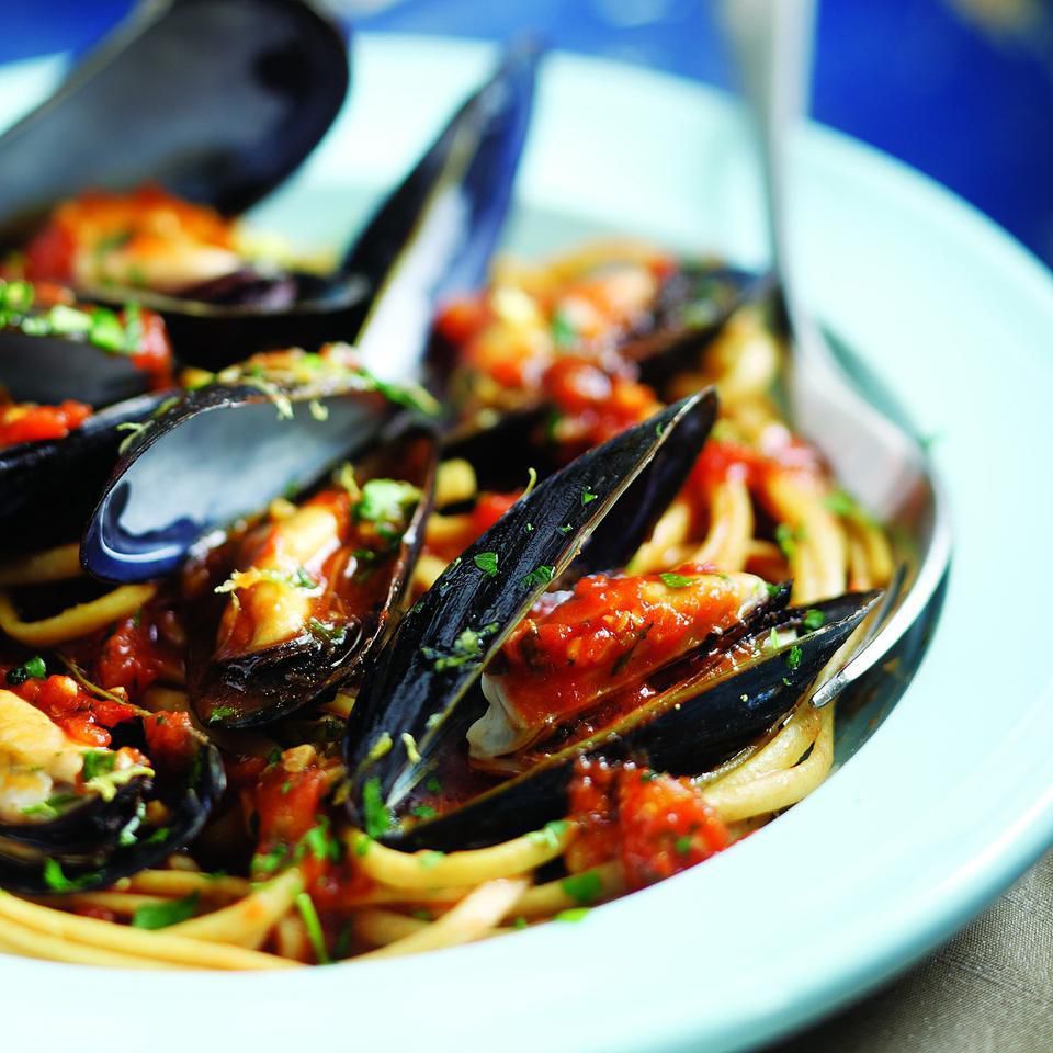 Italian Mussels & Pasta