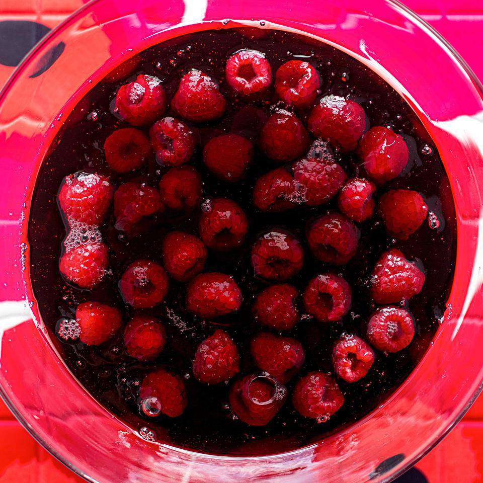 Jellied Raspberries