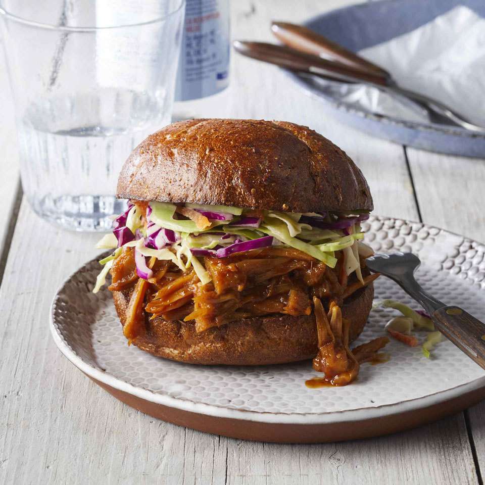 Barbecue Pulled Jackfruit Sandwiches