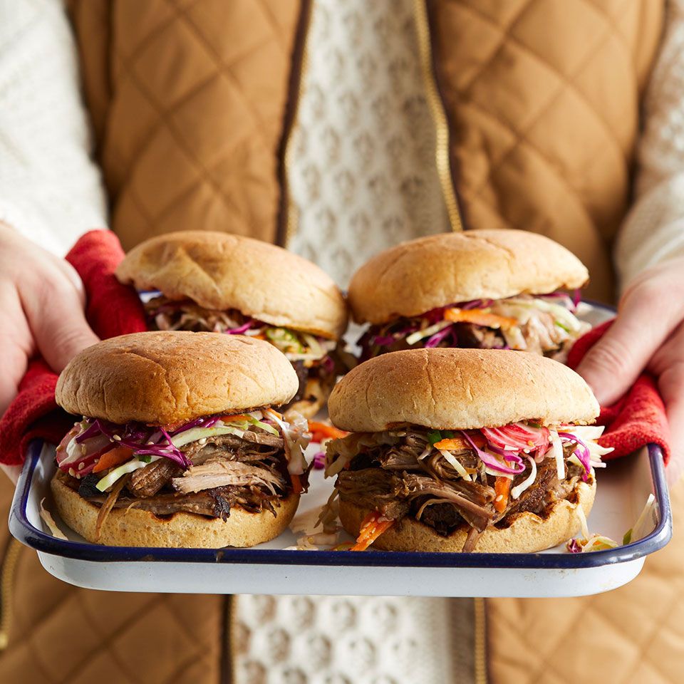 Five-Spice Pulled Pork Sandwiches