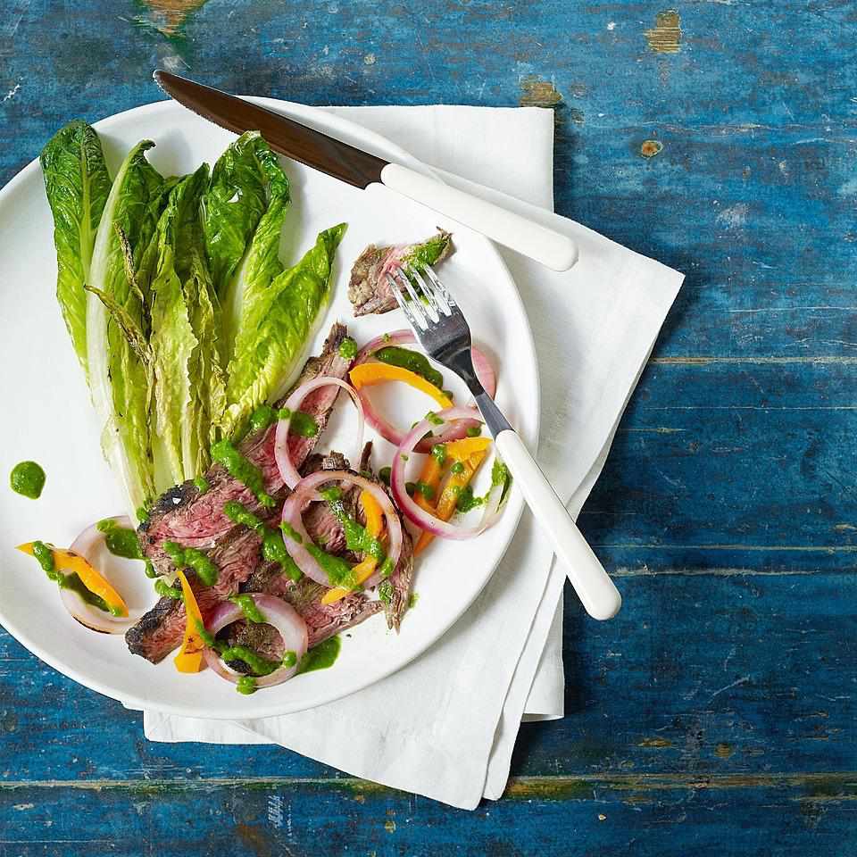 Chimichurri Grilled Steak Salad