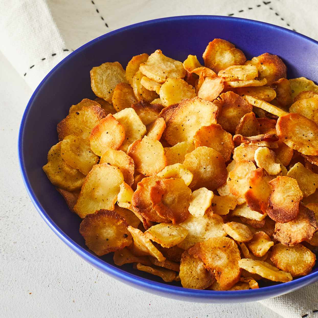 Baked Parsnip Chips