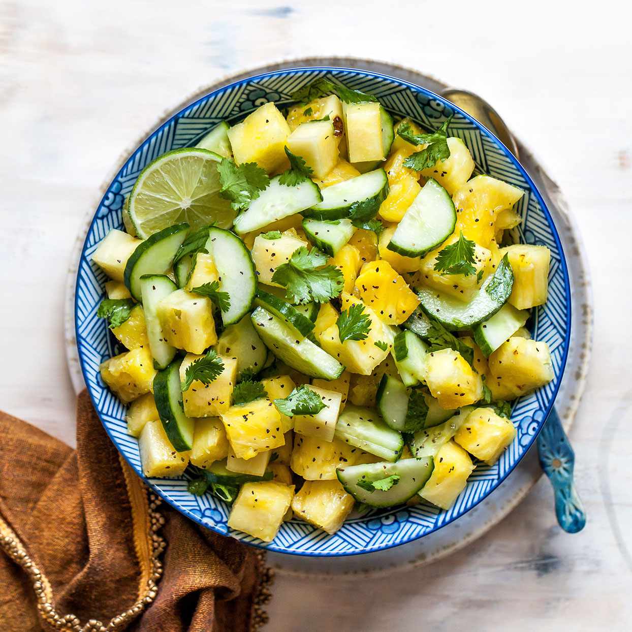 Pineapple & Cucumber Salad