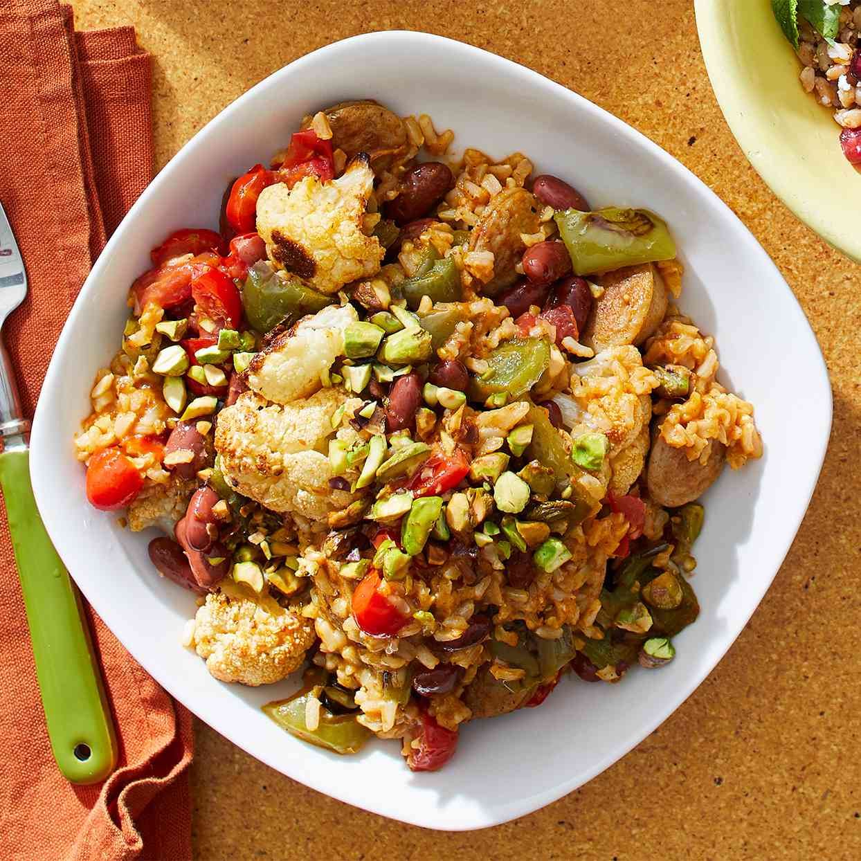 Red Beans & Rice with Vegetables